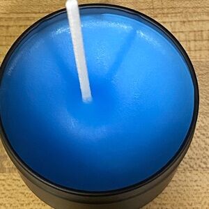 Handmade blueberry candle